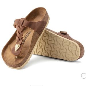 Birkenstock Gizeh Braided Sandal - Cognac - Sue 10 / 41